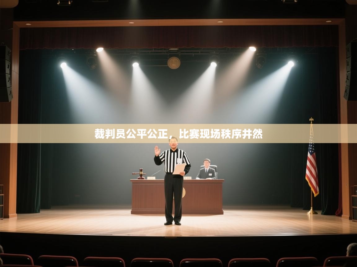 裁判员公平公正,比赛现场秩序井然