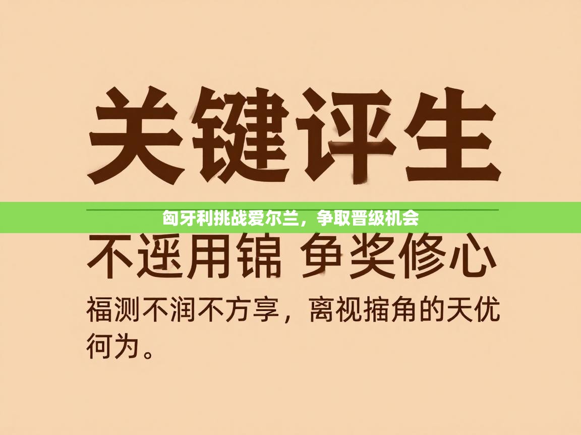 匈牙利挑战爱尔兰,争取晋级机会